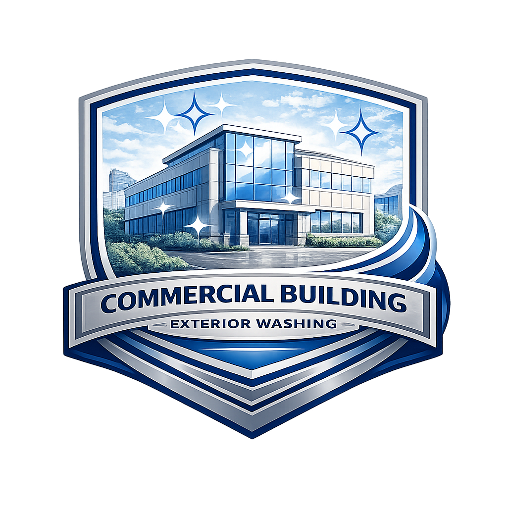 Commercial Building Exterior Washing